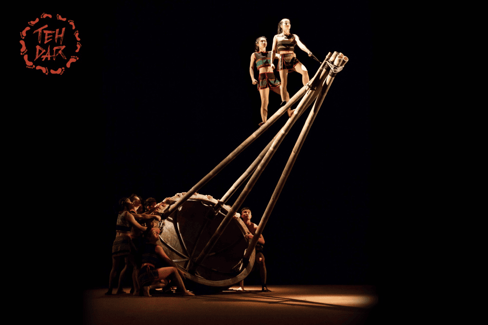 Teh Dar is a picture of the quintessence of ethnic minority culture based on music and spectacular performances (Source: Fanpage Lune Production)